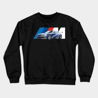 NSF M3 E46 GTR CAR DTM WIDEBODY Crewneck Sweatshirt